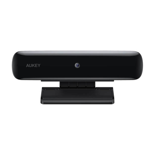 Full HD Sichtschutz und Automatischer Belichtungskorrektur für Videochats Online-Konferenzen und Live-Streaming Kompatibel mit Windows/Mac/PCs/Laptops AUKEY Webcam 1080p USB Webcam mit Mikrofon 