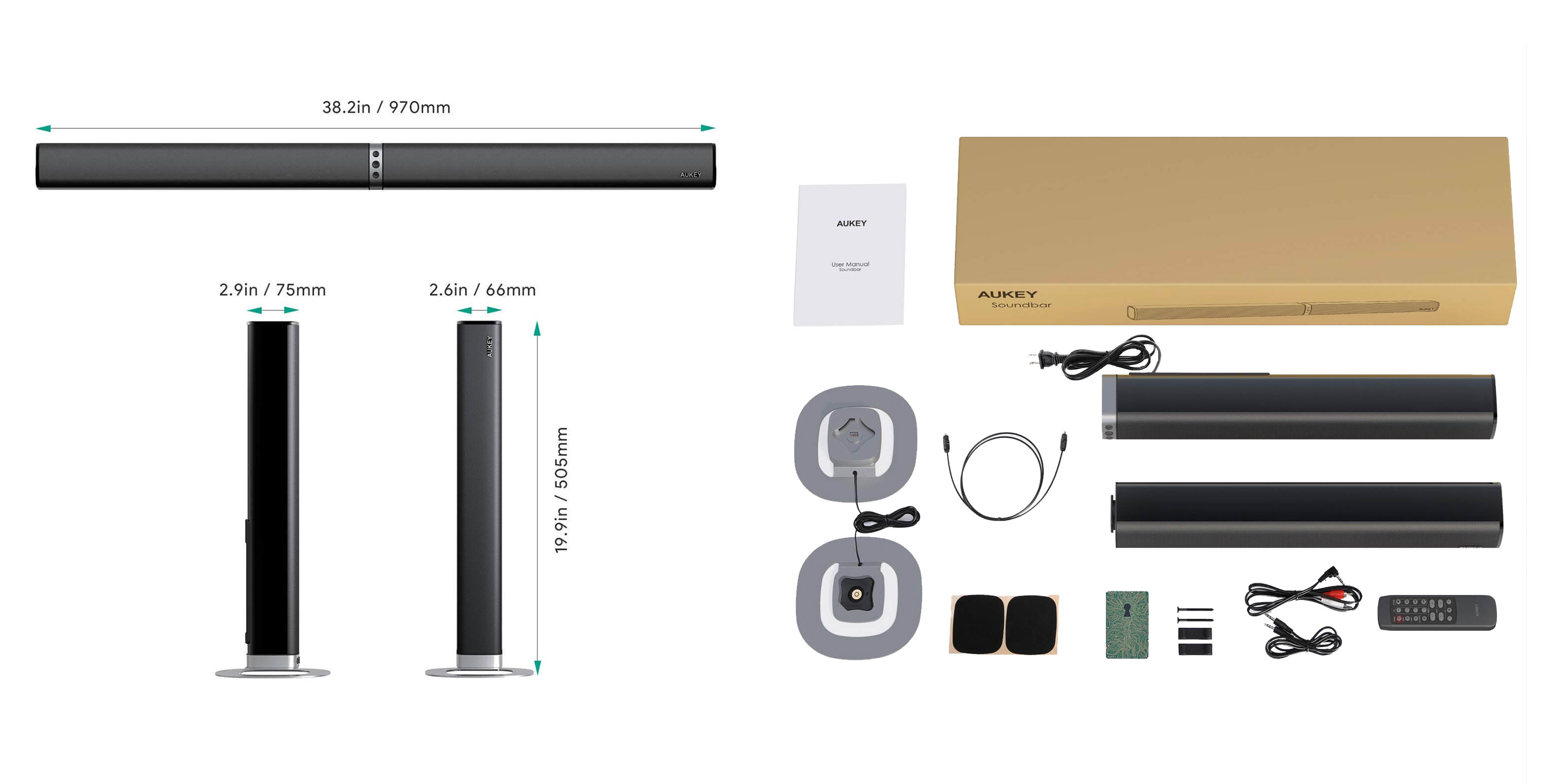 aukey soundbar
